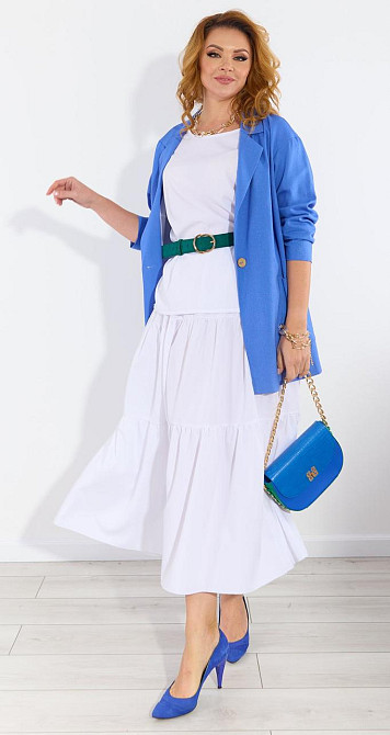 Костюм із лляним піджаком (52) Київ - фото 3