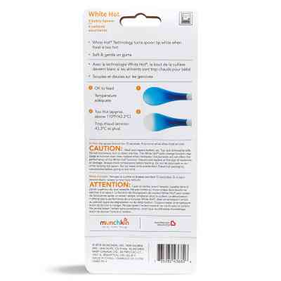 Набір дитячого посуду Munchkin White Hot термочутливих ложок 4 шт. (43682) Вінниця