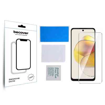 Скло захисне BeCover Motorola Moto G73 3D Crystal Clear Glass (709738) Вінниця