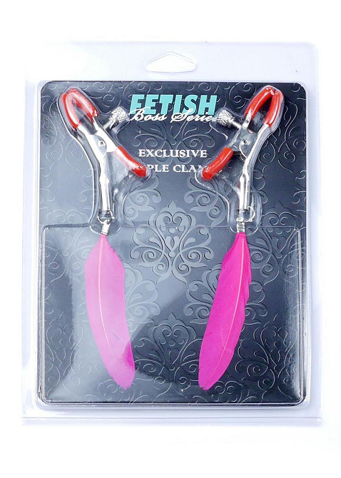 Пестіси StymulatorExclusive Nipple Clamps No.13 Fetish Boss Series Sex Aura Київ - фото 4