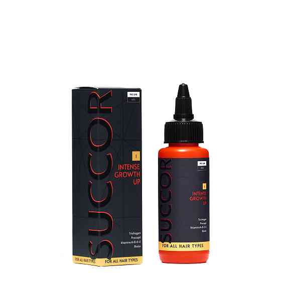Інтенсивний гель активатор росту для волосся Intense Growth Up GEL Succor 60 мл Київ