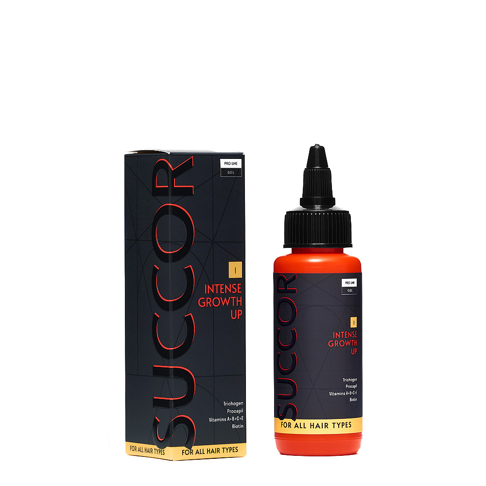 Інтенсивний гель активатор росту для волосся Intense Growth Up GEL Succor 60 мл Київ - фото 1