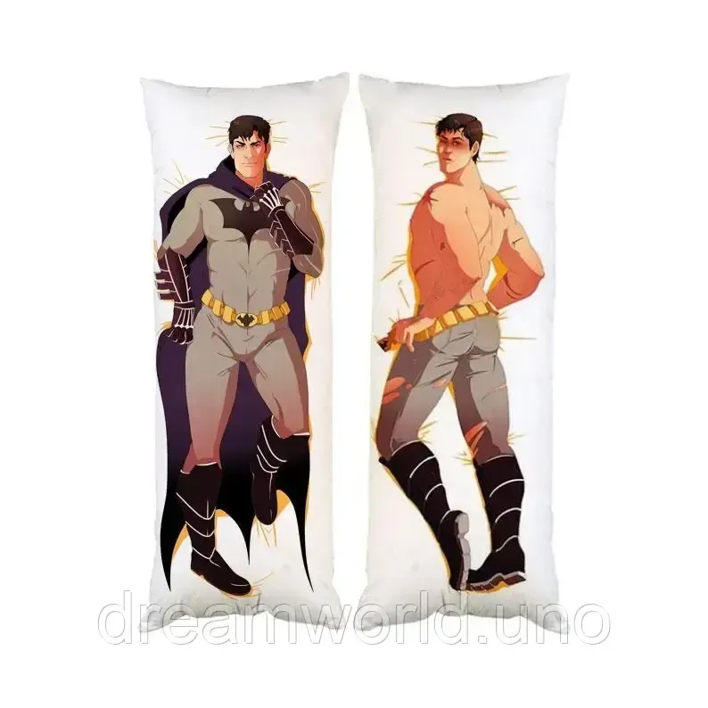 Подушка дакімакура Бетмен Брюс Вейн декоративна подушка для обіймання 60х200 Харків - фото 1