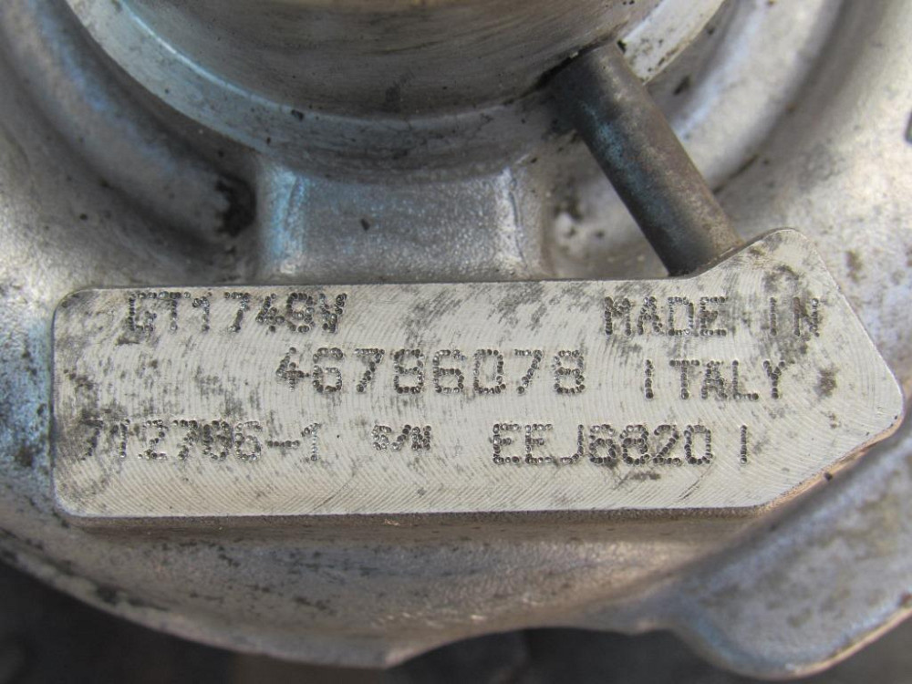 Турбіна Fiat Doblo 1.9 JTD 2000-2005 (46786078) Ковель - изображение 4