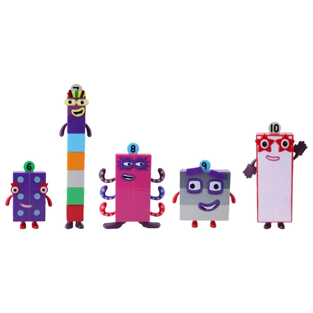 Набір ігрових фігурок Numberblocks Друзі від 6 до 10 Вінниця - фото 1
