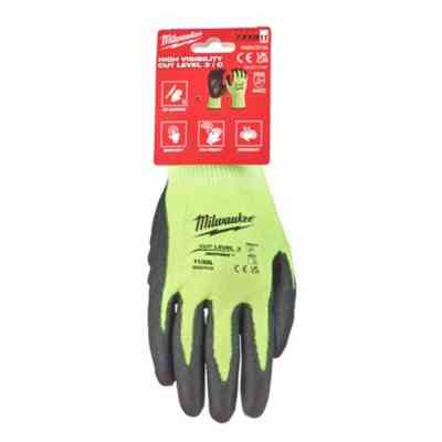 Защитные перчатки Milwaukee сигнальні з опором порізам 3 рівня, 10/XL (4932478133) Винница