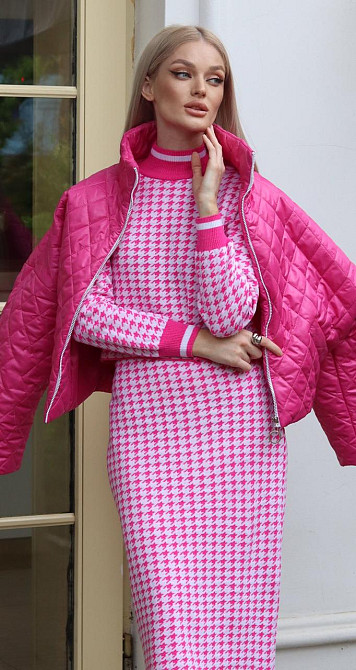 Трикотажний костюм зі спідницею (42-44) Київ - фото 1