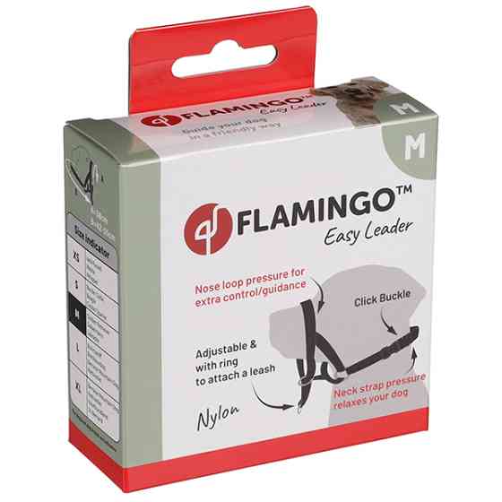 Flamingo Easy Leader M ФЛАМІНГО ІЗІ ЛІДЕР намордник для корекції поведінки собак, лабрадор, доберман, ретрівер Київ