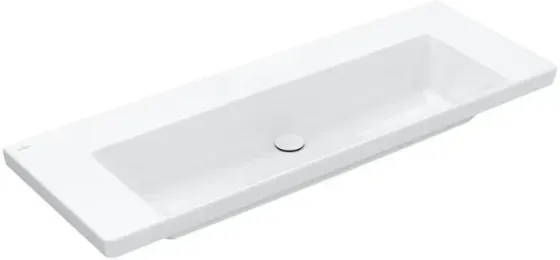 Раковина  Villeroy&Boch Subway 3.0 130X47Cm Stone White Ceramicplus (4A70D3RW) Киев