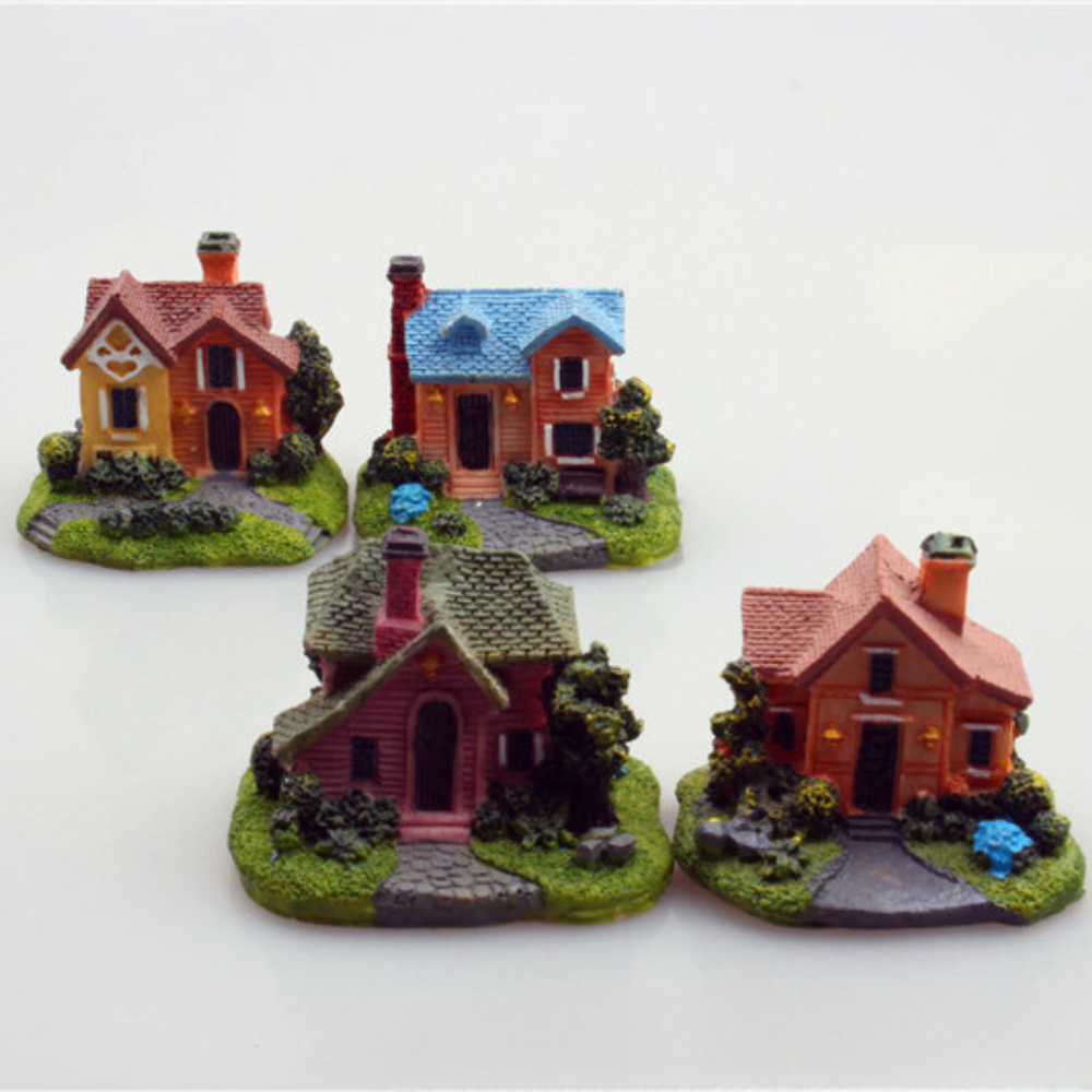 Мініатюрні будиночок  з полістоуну для міні-саду, флораріуму, мікроландшафту, мініатюри, пісочного столу Будиночок №4 Одеса - фото 2