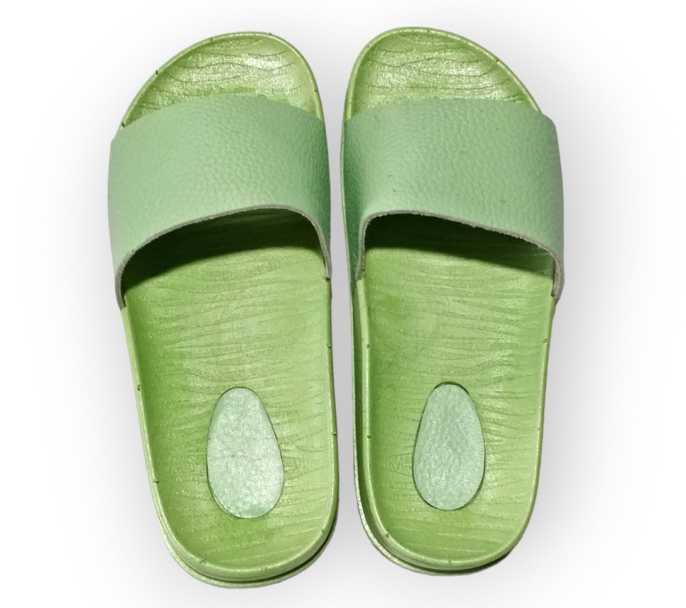 Шлепанцы Детские PaGo кожаные зеленый распродажа Одесса - изображение 9