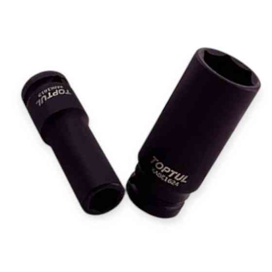 Головка торцевая шестигранная ударная удлиненная 1/2