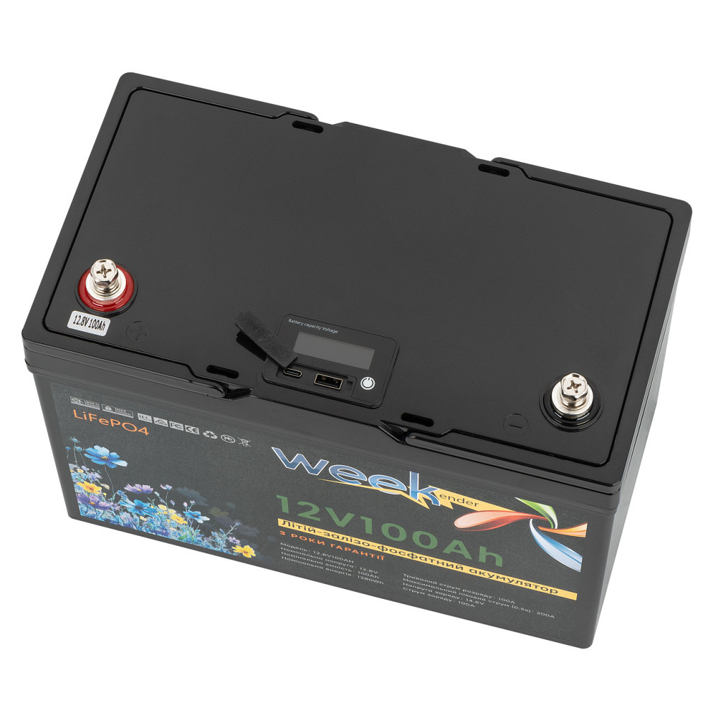 Аккумулятор Викендер Weekender LiFePO4 12.8V 100Ah Киев - изображение 2