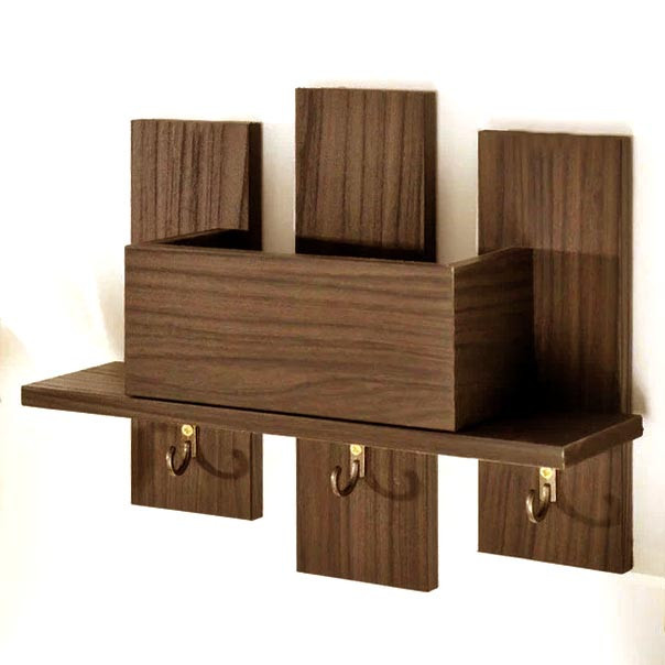 Ключниця дерев'яна "Фірелі" капучино Миколаїв - фото 1