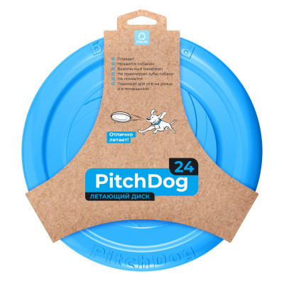 Игрушка для собак Collar PitchDog тарелка для апорта d:24 см голубая (62472) Винница - изображение 3