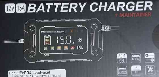 Нова  зарядка  12v 15A Lifepo4,Gel, AGM. Харків
