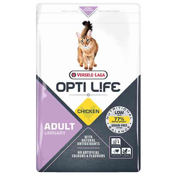 Opti Life Urinary ОПТИ ЛАЙФ УРИНАРИ беззерновой сухой суперпремиум корм для котов, склонных к мочекаменной болезни Киев