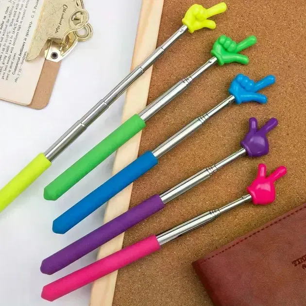 Указка палец телескопическая 21/69 см Pick-me пикми палочка, выдвижная «Рука» Коломыя - изображение 2