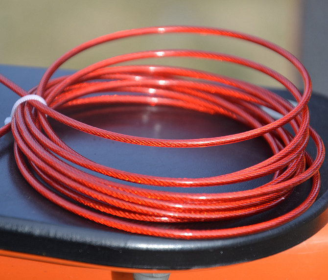 Скакалка швидкісна PowerPlay 4202 Ultra Speed Rope Червона (2,9m.) Кам'янське - фото 9