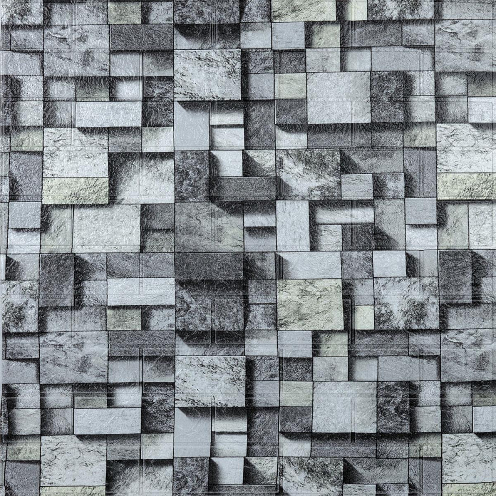 Панель стеновая 700х770х3мм Графитовый кубик SW-00001996 Киев - изображение 1