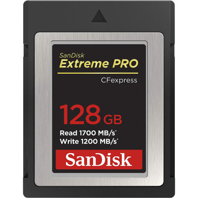 Карта пам&apos;яті SanDisk 128GB CFExpress Extreme PRO (SDCFE-128G-GN4NN) Вінниця - фото 1