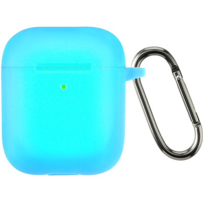 Чохол для навушників Armorstandart Ultrathin Silicone Case With Hook для Apple AirPods 2 Noctilucent (ARM59687) Вінниця - фото 1