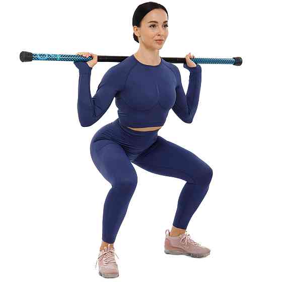 Палка гимнастическая 3-х секционная Бодибар Zelart 9994-4 вес 4 кг Киев