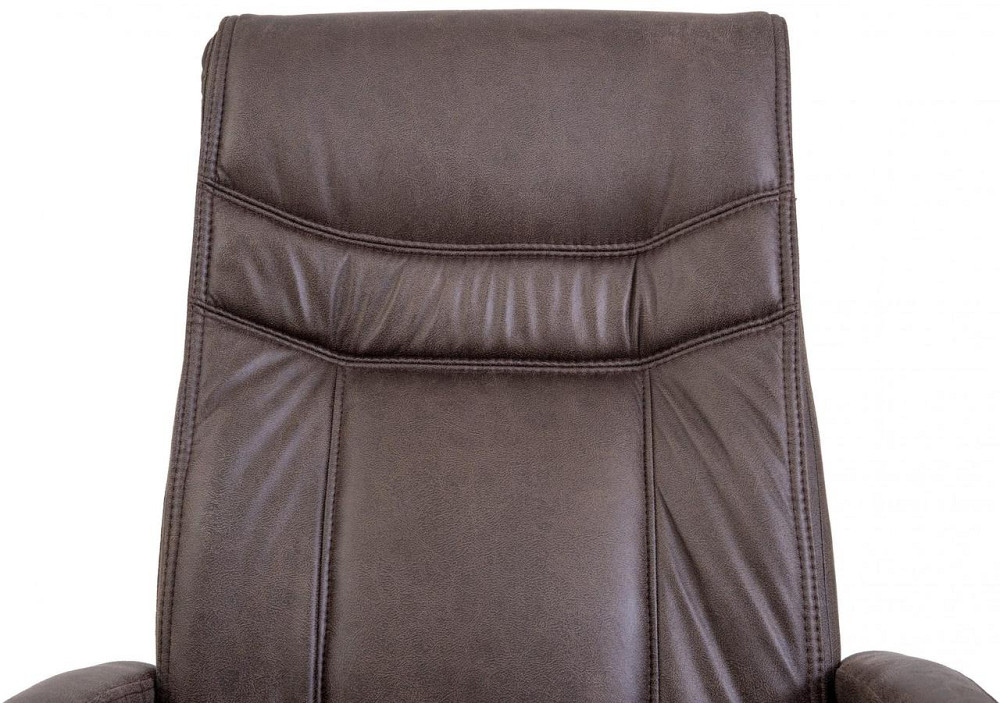 Офісне Крісло Керівника Richman Burgas Ameli Brown Хром М2 AnyFix Коричневий Київ - фото 5