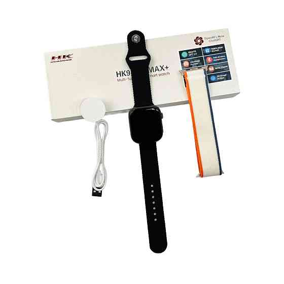 Смарт-годинник HK 9 Pro Max Plus, черный Киев