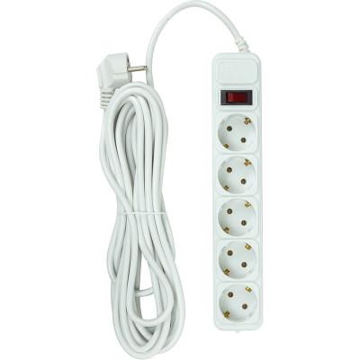 Сетевой фильтр питания PowerPlant 7м, 5 розеток, євро, 100% мідь (JY-1056/7B) (EX610594) Винница - изображение 2