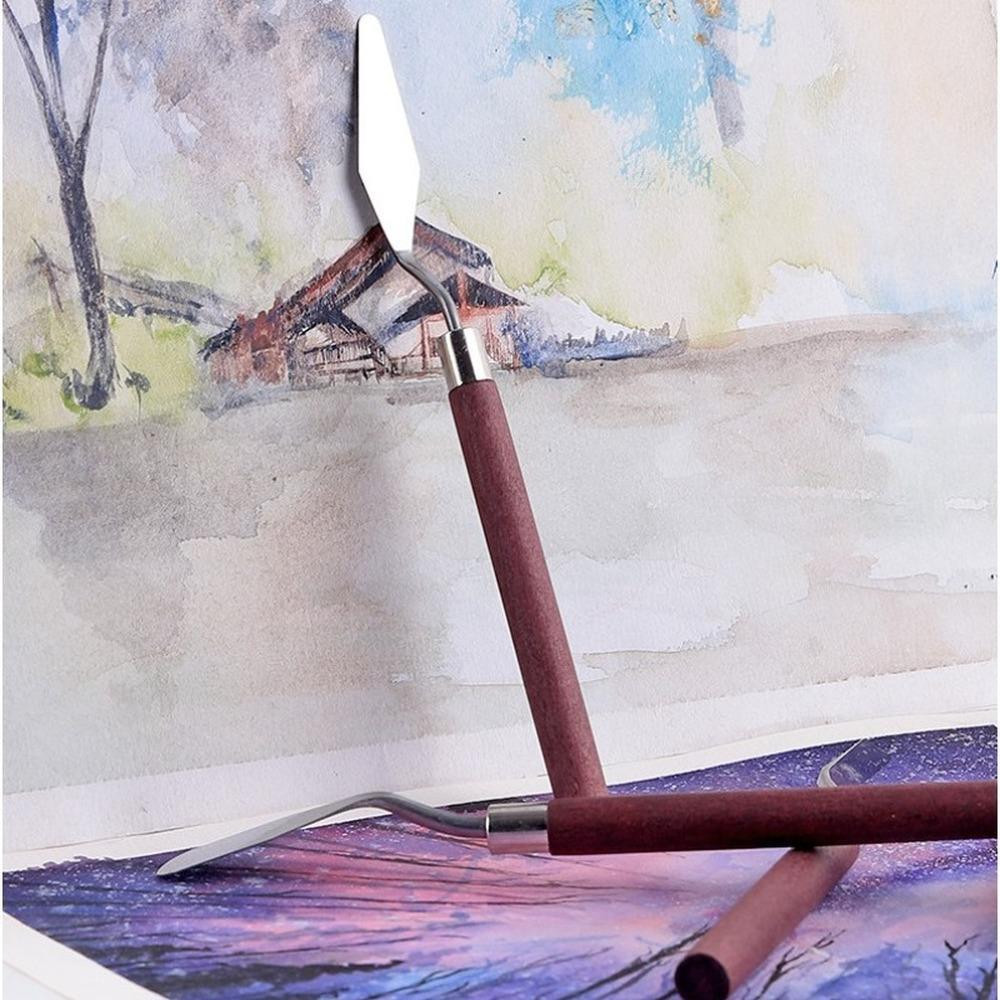 Набор художественных мастихинов для живописи, 5 шт. Киев - изображение 8