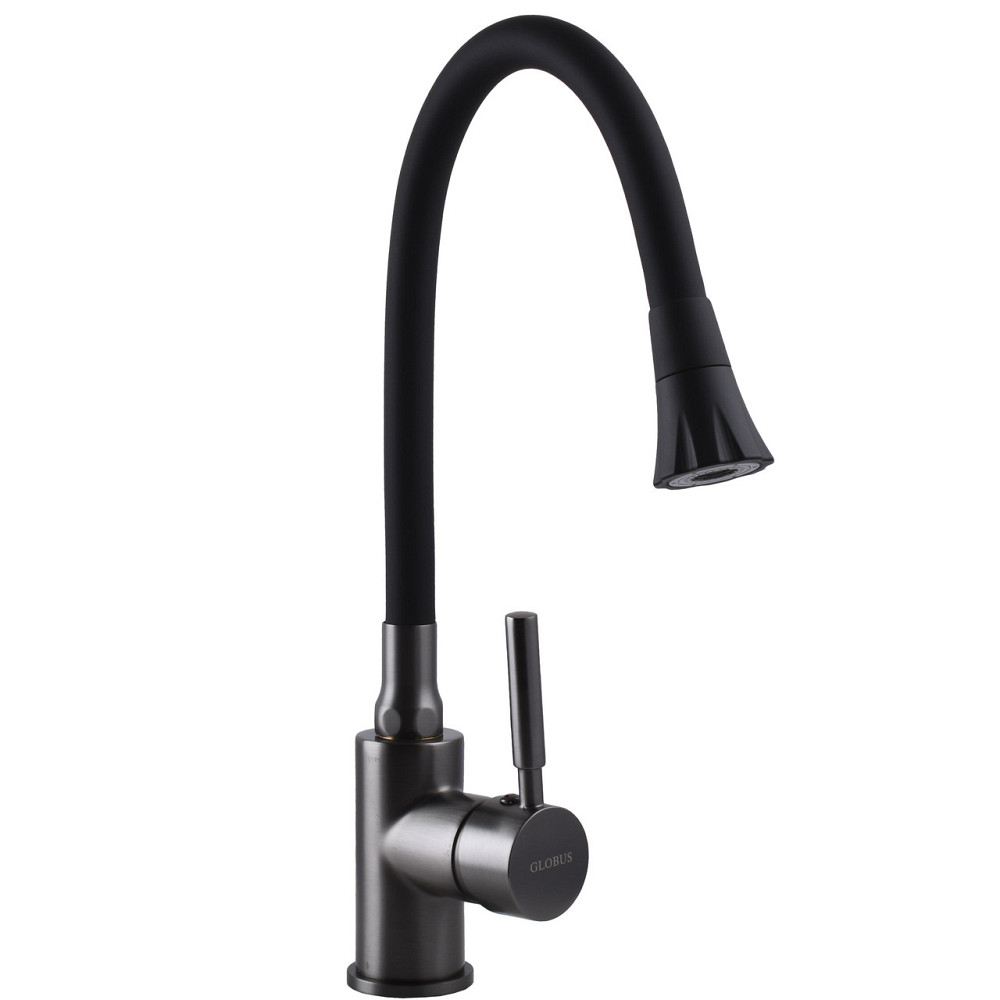 Змішувач для кухні Globus Lux Lazer GLLR-0203SA-GP-B01 (000027553) Київ - фото 3