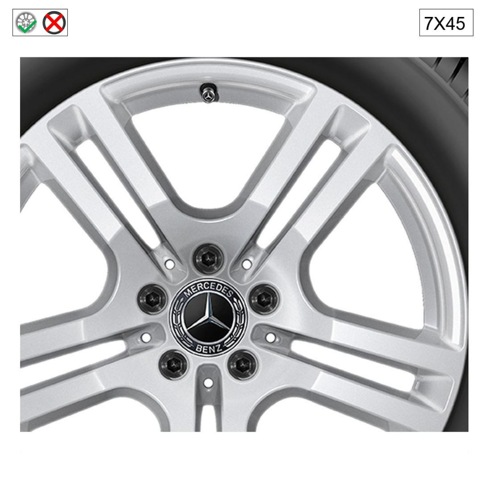 Mercedes-Benz  A2474013000 Дискове колесо R18 7.5J ET53 глибокі подряпини GLB X247 GLA H247 Одесса - изображение 7