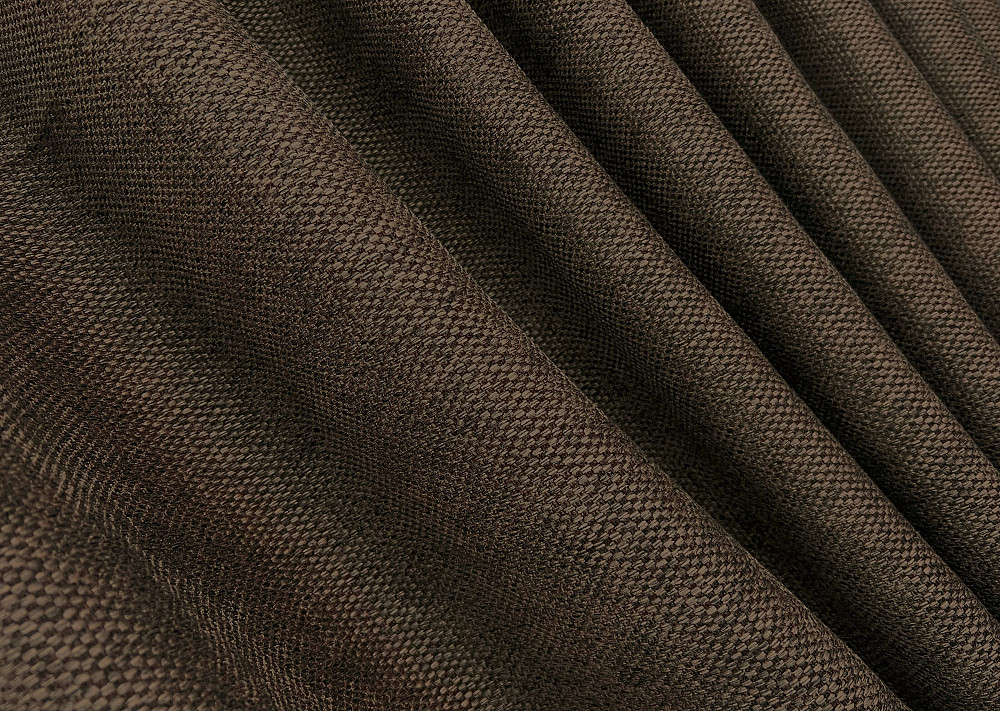 Комплект готових штор VR-Textil Льон Grand Linen № 2026ш Коричневий 150х300см 2 шт (33-1025) Київ - фото 7