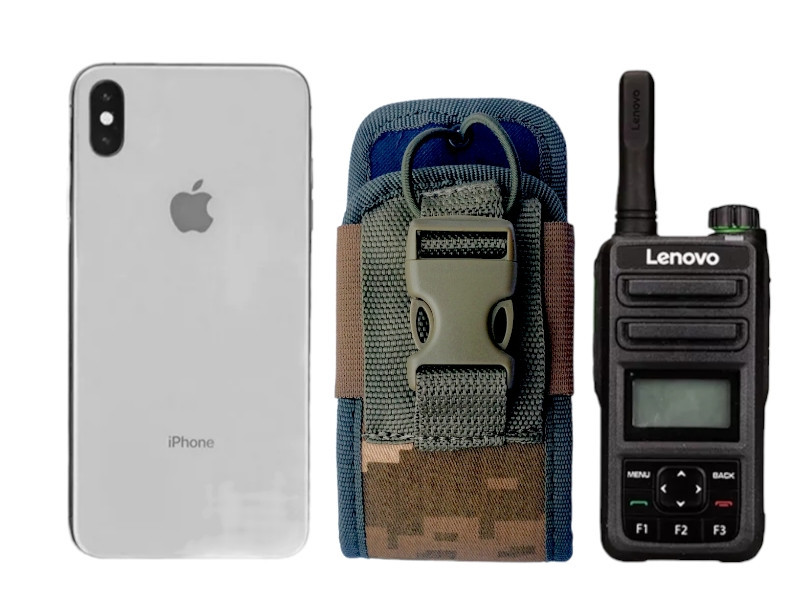 Підсумок для рації відкритий сумка радіостанції піксель чохол під рацію з кріпленням моллі так Одеса - фото 7