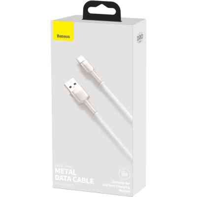 Дата кабель USB-C to USB-C 1.0m 66W metal Baseus (CAKF000102) Вінниця