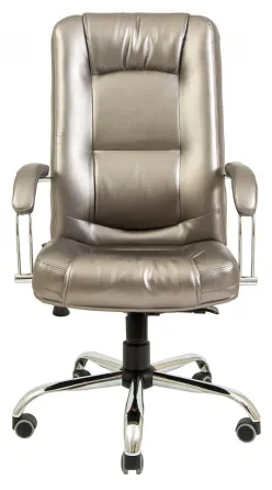 Офісне Крісло Керівника Richman Alberto Boom 22 Хром М1 Tilt Сірий Київ