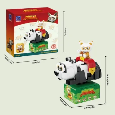 Конструктор Pantasy Kung Fu Panda Косрайдер Шифу (86513) Винница - изображение 4