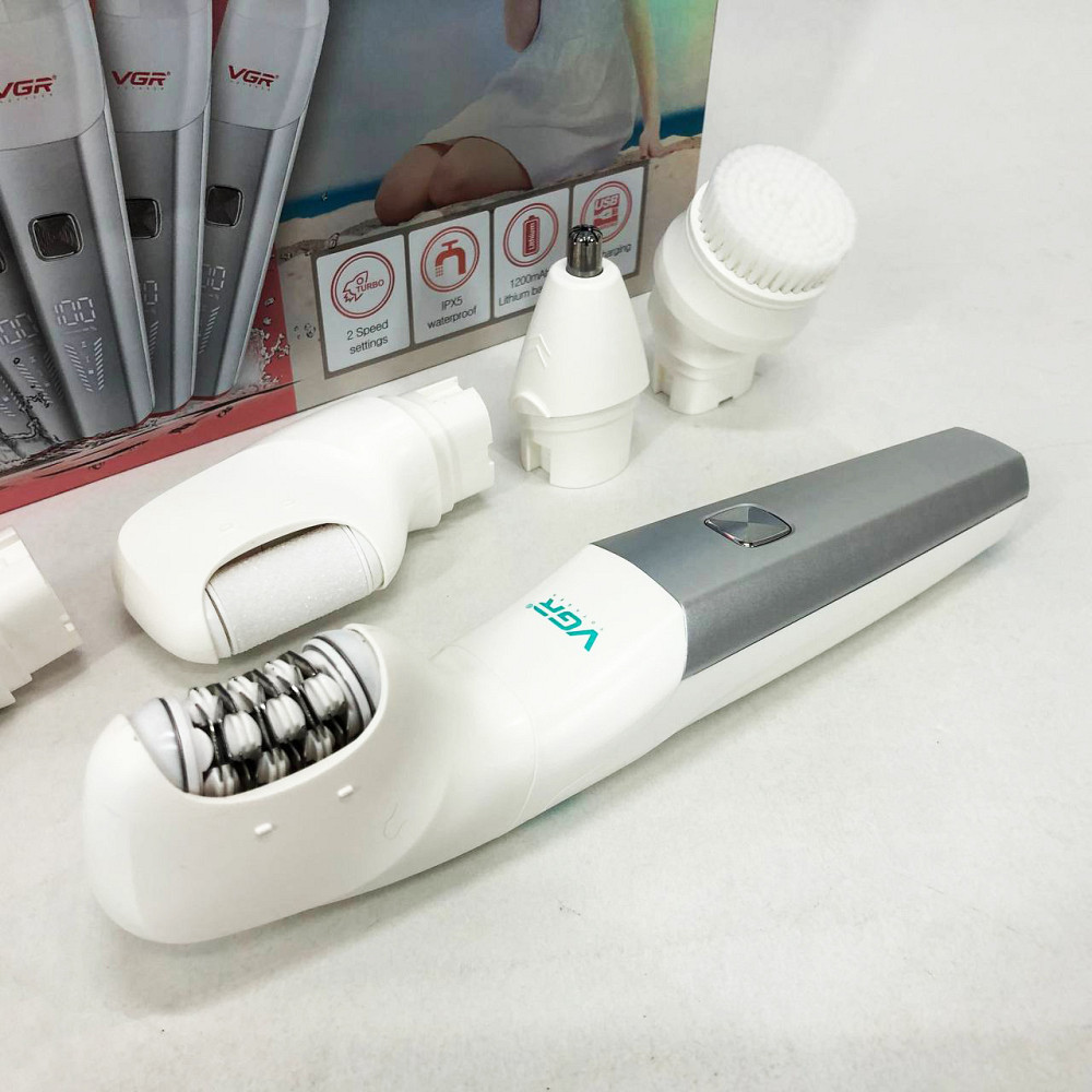 Прилад для видалення мозолів на ногах, Електропилка для педикюру, Бездротовий жіночий епілятор-бритва ZJ-84 Івано-Франківськ - фото 9