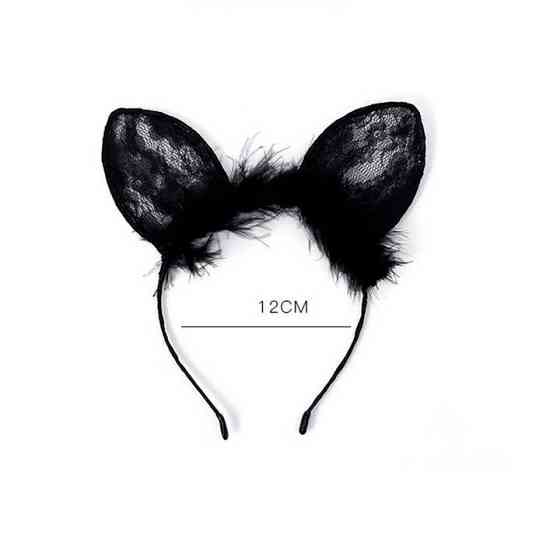 Обруч с пухом 