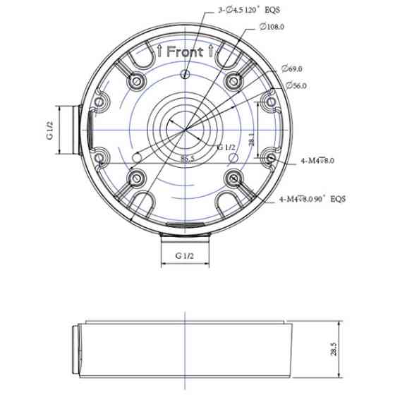 Комутаційний бокс Dahua PFA139 Киев
