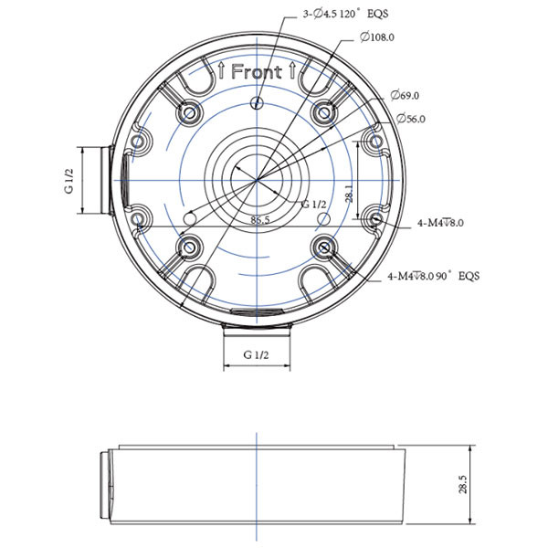 Комутаційний бокс Dahua PFA139 Киев - изображение 2