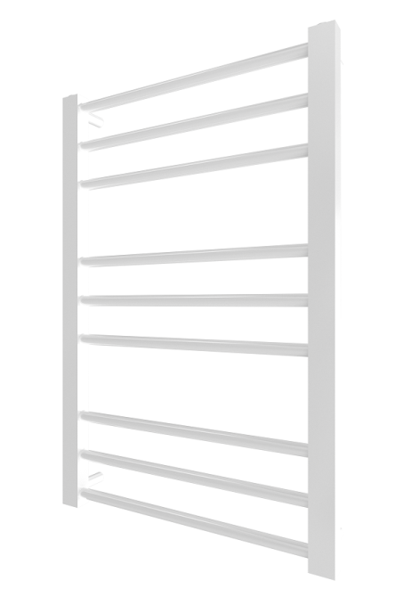 Водяной полотенцесушитель Mario INOX Премиум Классик 770х540/500 белый мат Киев - изображение 1