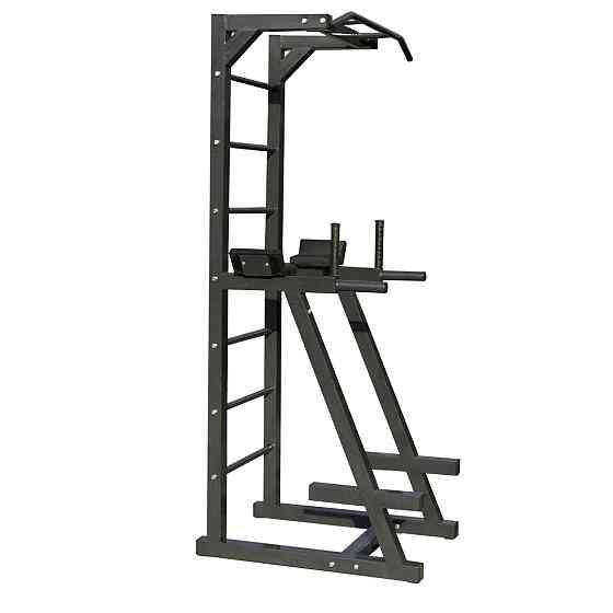 Турник + пресс + брусья шведская стенка 60х60 мм KZ-809 Черный Спортивные стенки и турники для дома разборная Киев