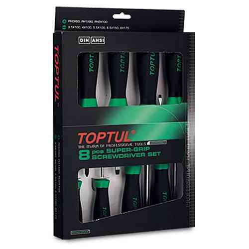 Набір викруток TOPTUL 8 од. GAAE0807 Одеса