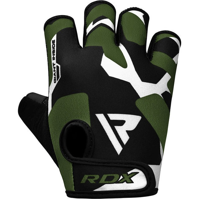 Рукавички для фітнесу RDX F6 Sumblimation Black/Green L Каменское - изображение 2