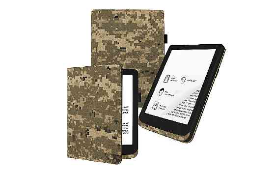 Чохол CRAYTON для Amazon Kindle Fire HD 8 10th Gen, Fire HD 8 Plus (10th Gen) — стиль, захист, колір Хакі Київ
