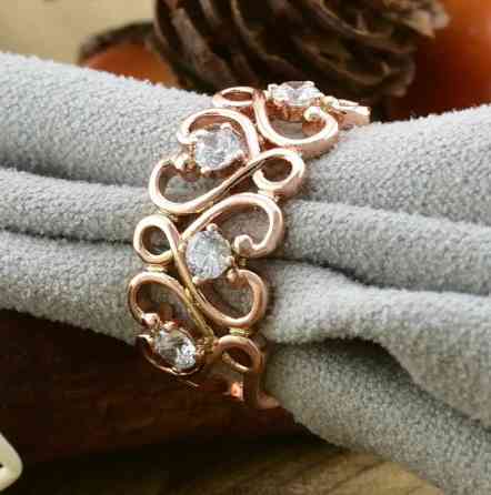 Кольцо Xuping 14638, 21 размер (ширина 10мм), позолота РО Киев