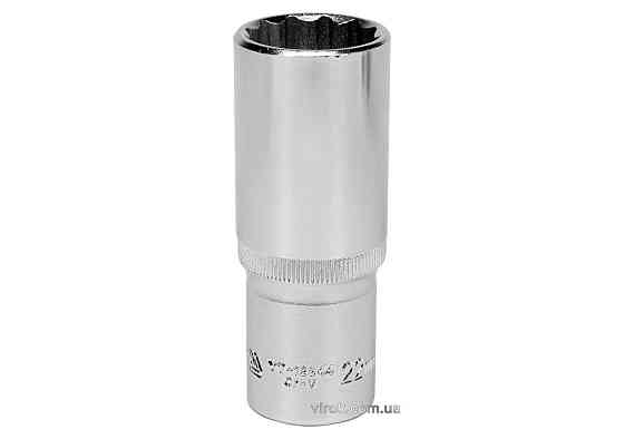 Головка торцевая двенадцатигранная длинная YATO 1/2