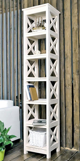 Етажерка для ванної "Грания 6" зефір Миколаїв - фото 1